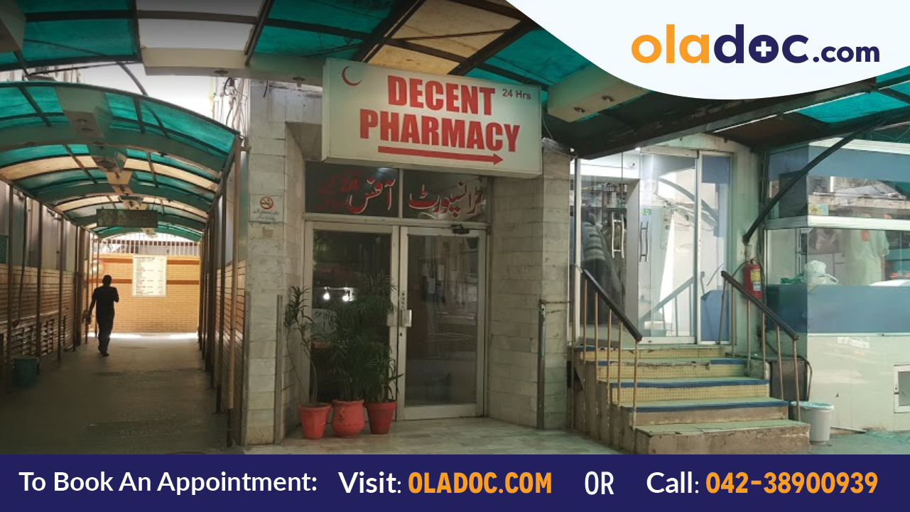 Pharmacy at Ittefaq Hospital Lahore